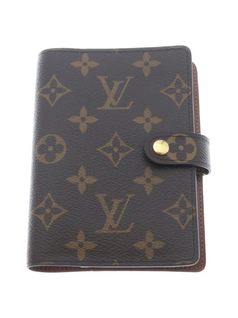 Louis Vuitton Agenda PM Monogram Notebook Cover Brown